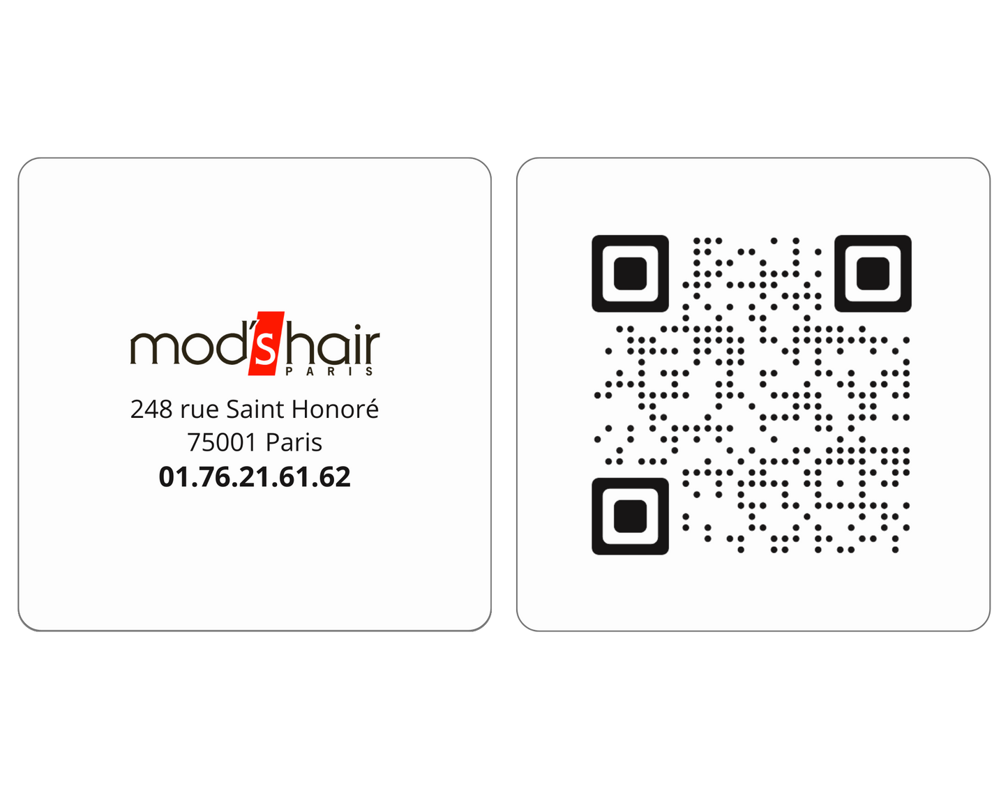 Cartes de visite