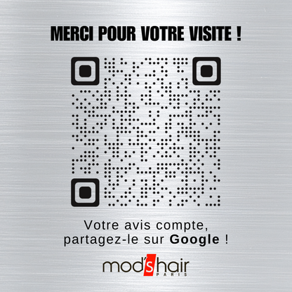Plaque QR code avis Google