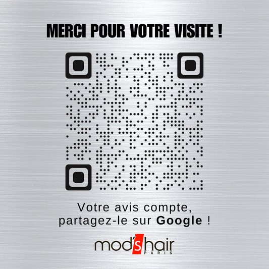 Plaque QR code avis Google